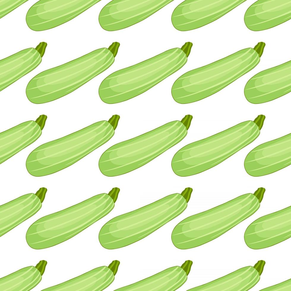 illustratie op thema van heldere patroon courgette vector