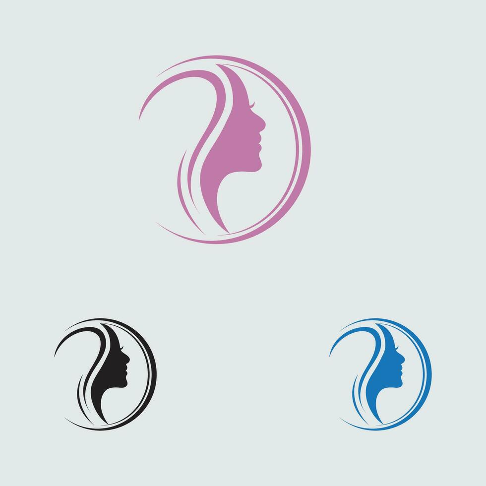 Dames dag logo en symbool vector