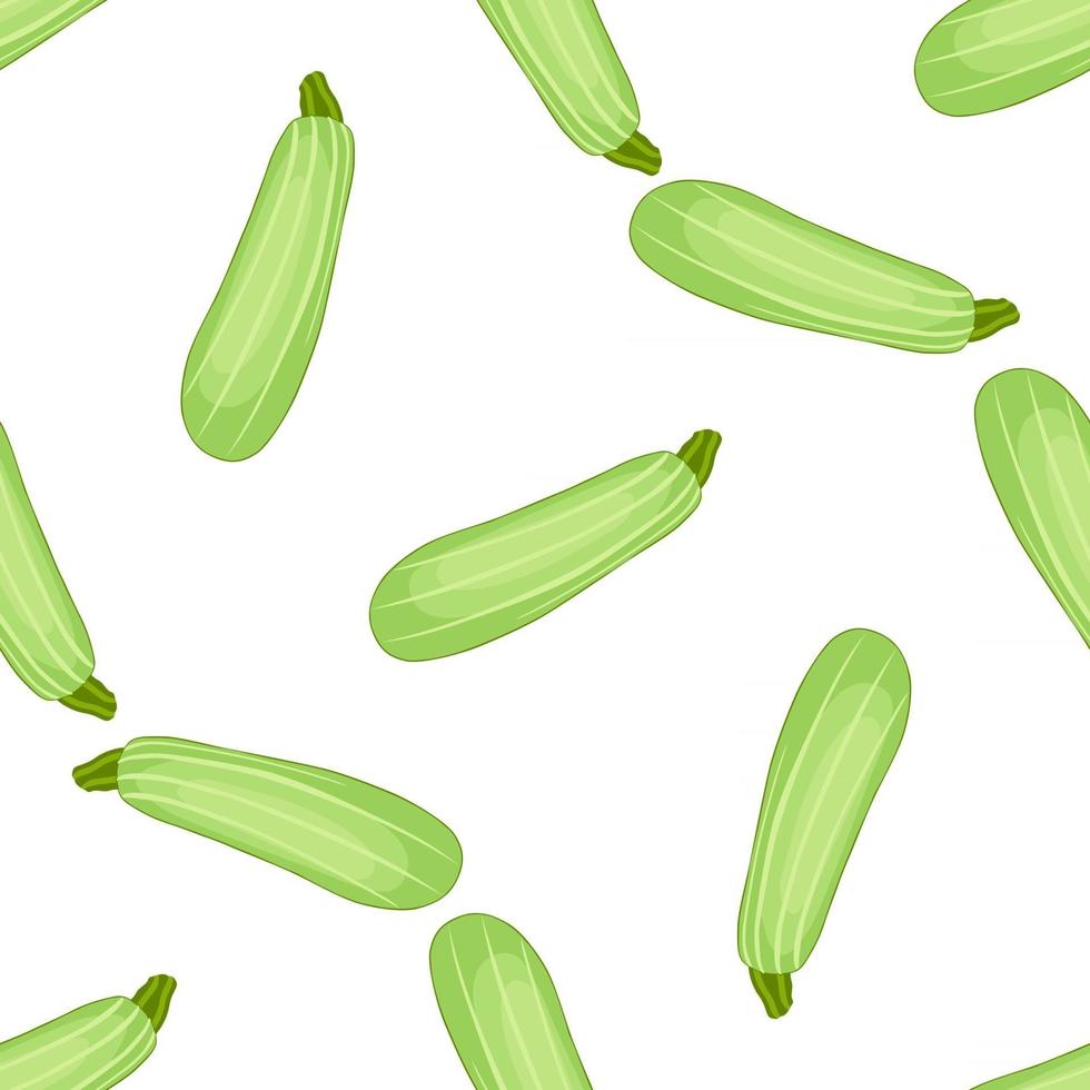 illustratie op thema van heldere patroon courgette vector