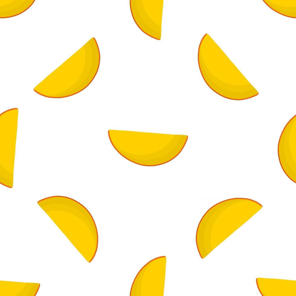 illustratie op thema grote gekleurde naadloze mango vector