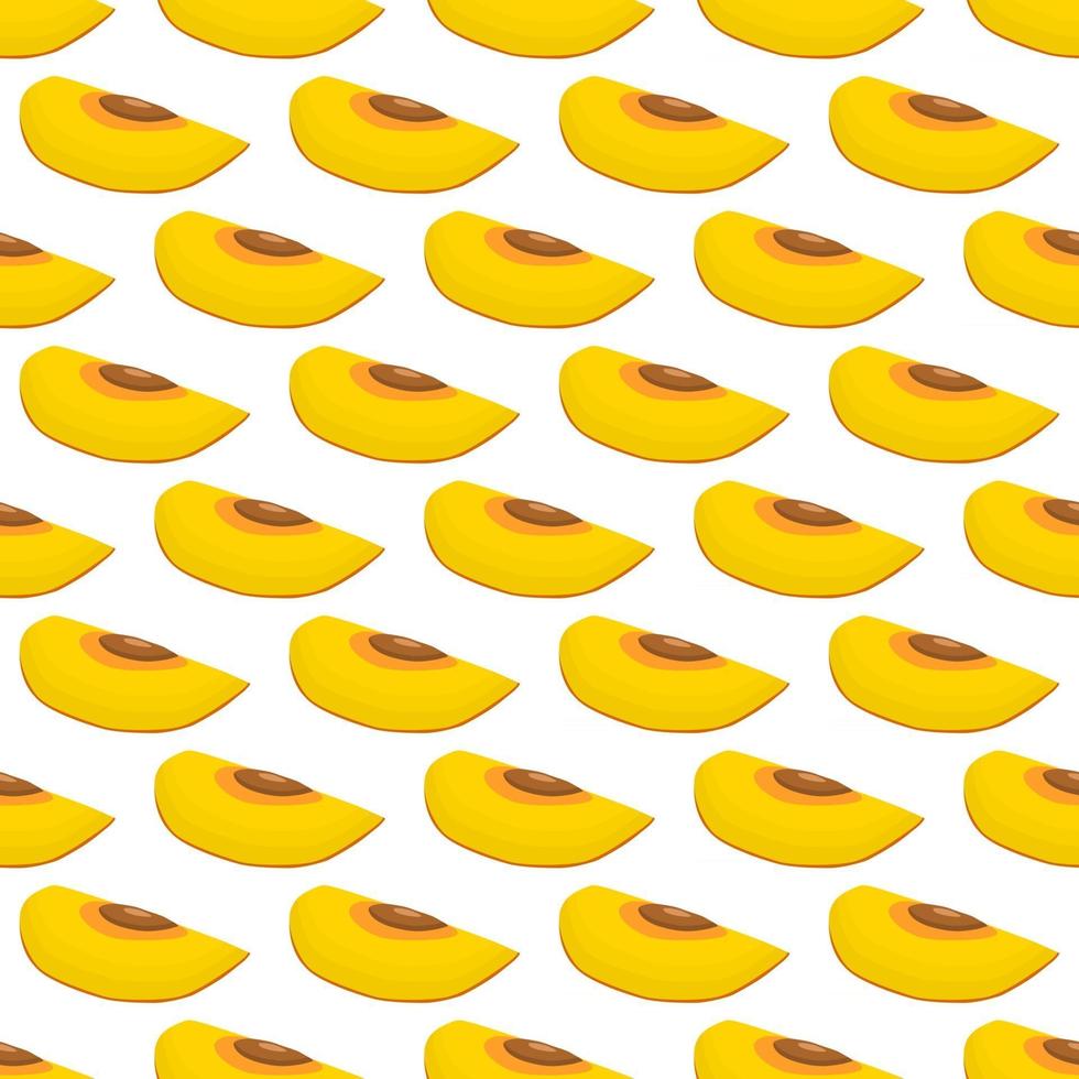 illustratie op thema grote gekleurde naadloze persimmon vector