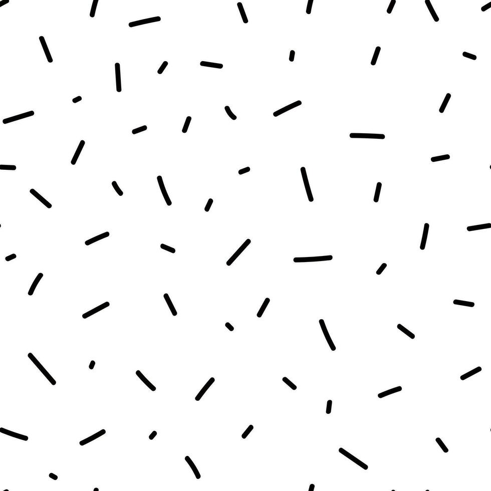 een zwart en wit patroon met klein zwart lijnen vector