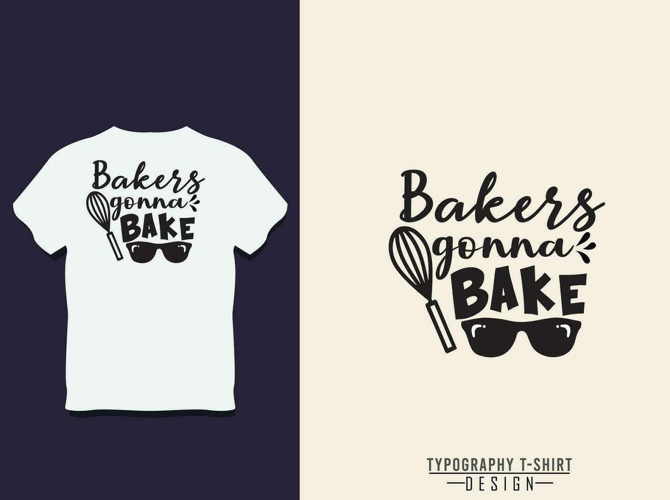 voedsel en keuken typografie t overhemd ontwerp vector