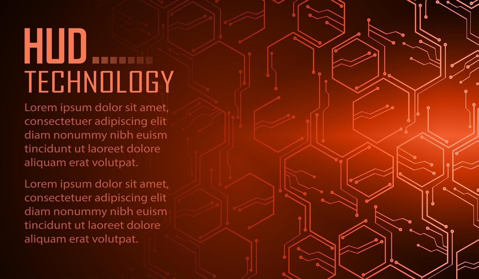 cyber circuit toekomstige technologie concept achtergrond vector