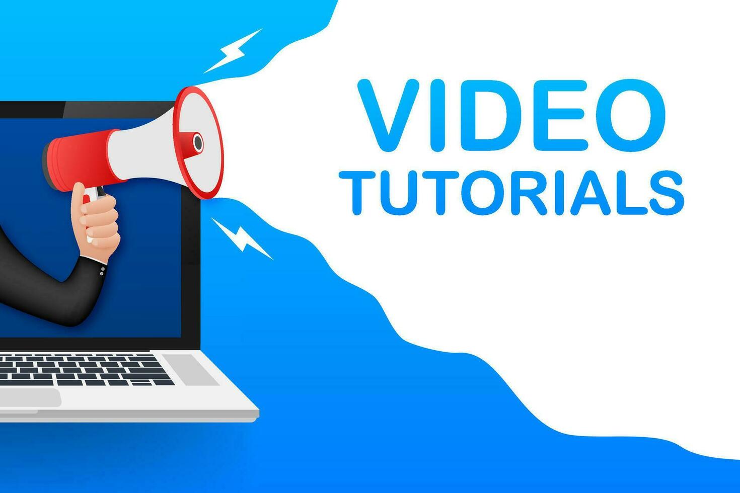 video tutorials icoon concept. studie en aan het leren achtergrond, afstand onderwijs en kennis groei. video conferentie en webinar icoon, internet en video Diensten. vector illustratie