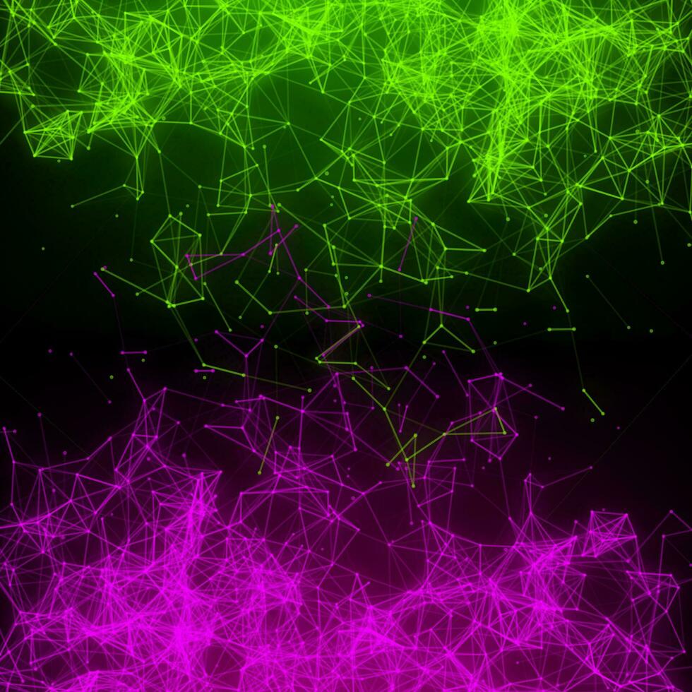 plexus achtergrond. technologie abstract. meetkundig element. futuristische digitaal netwerk concept. vector voorraad illustratie.