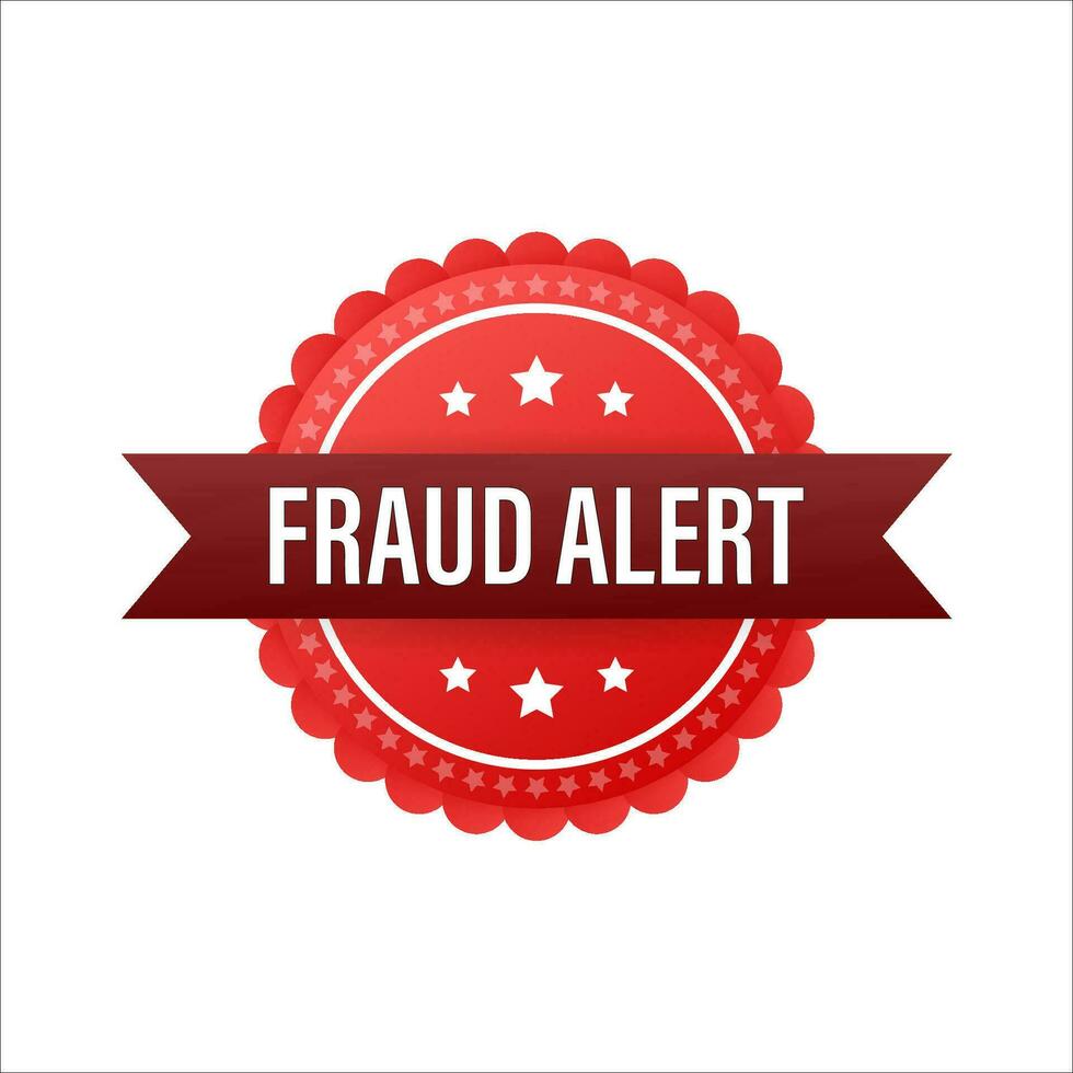 fraude alert. veiligheid controle, virus scannen, schoonmaak, elimineren malware, ransomware vector voorraad illustratie