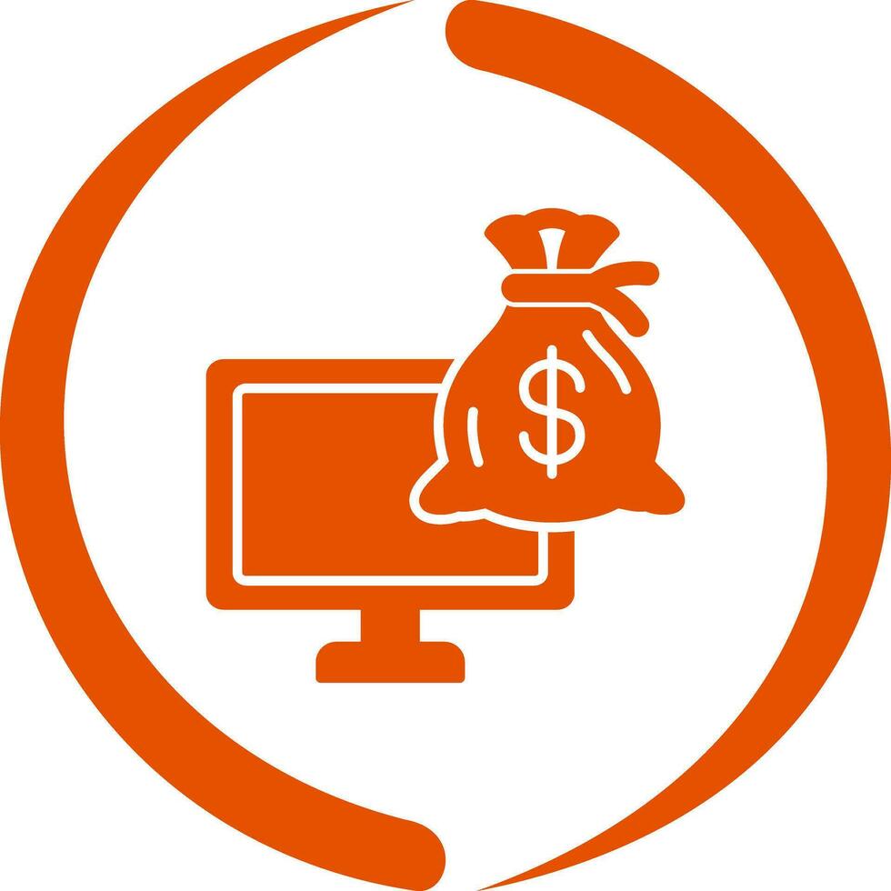 online lening vector icoon