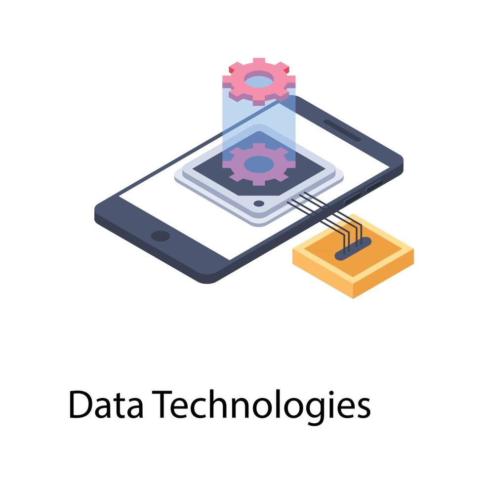 trending dataflow-concepten vector