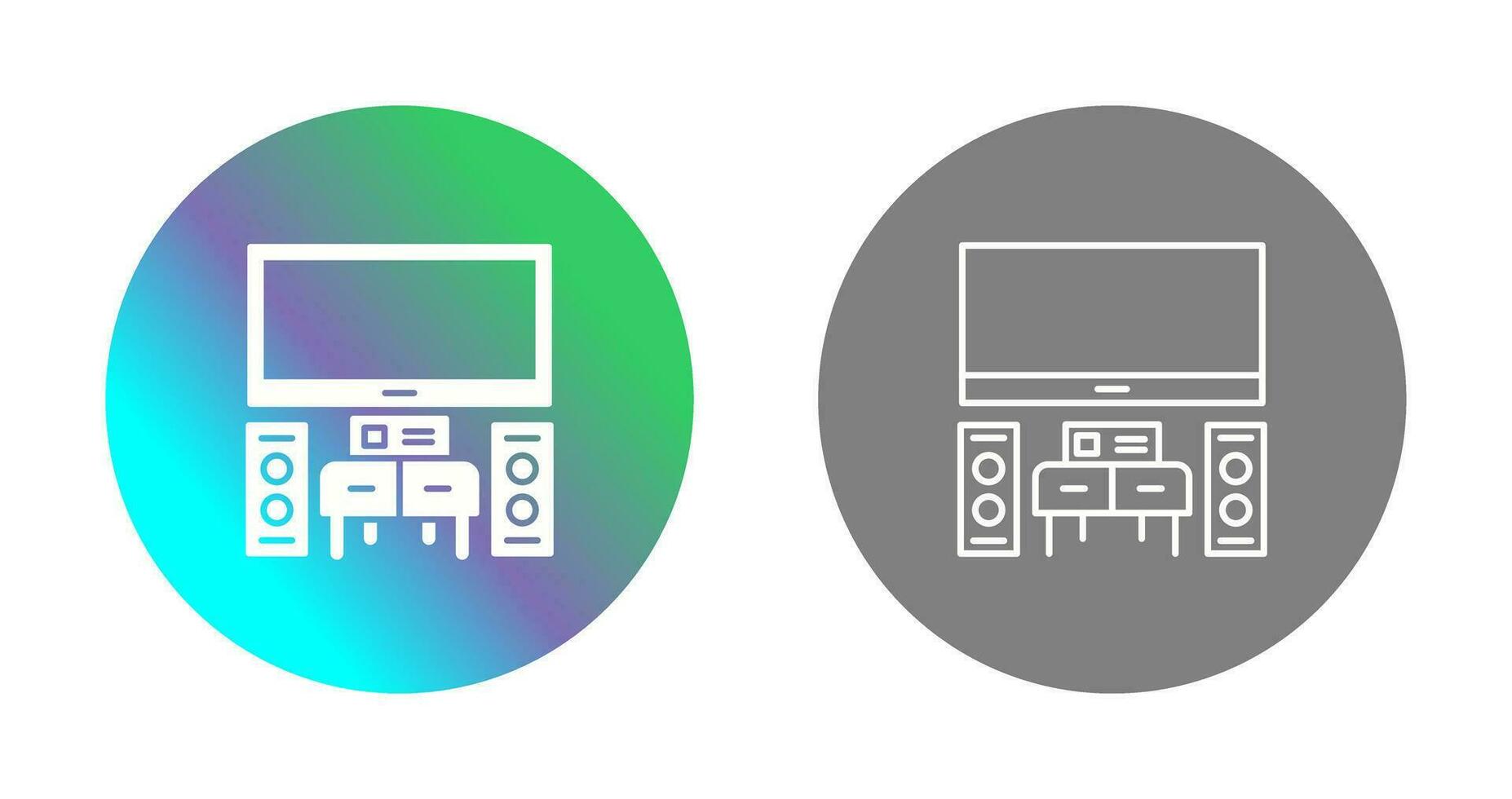 thuisbioscoop vector pictogram