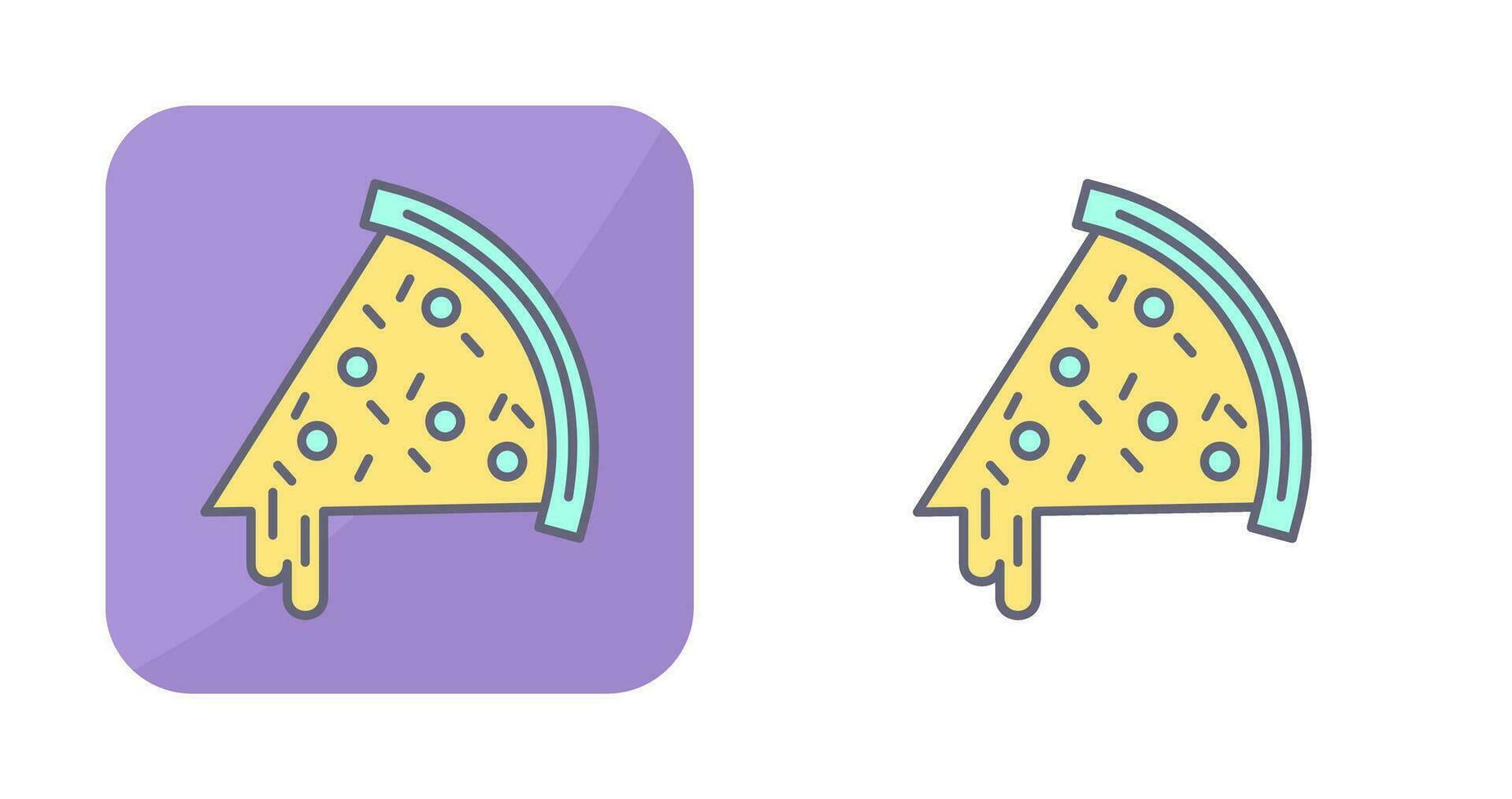 pizza plak vector icoon