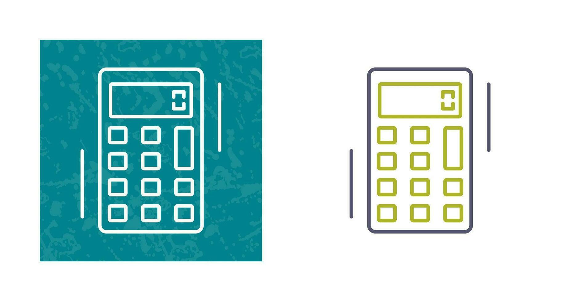 rekenmachine vector pictogram