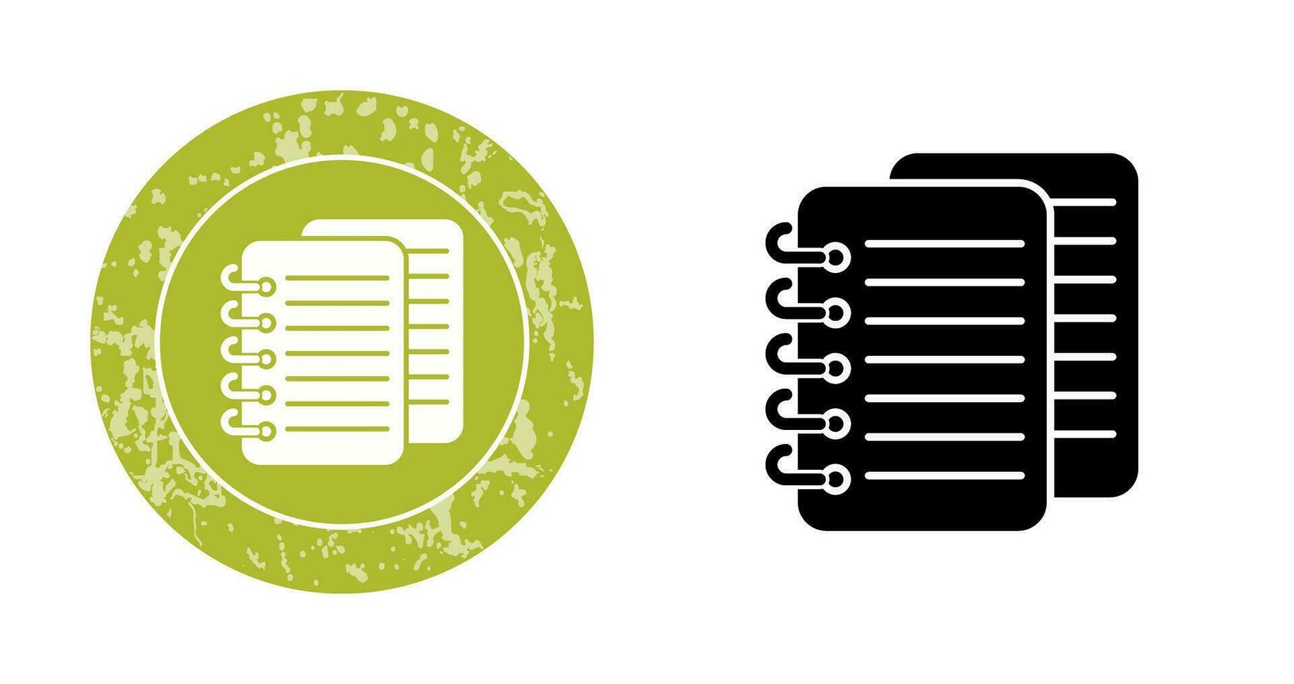 notities vector pictogram