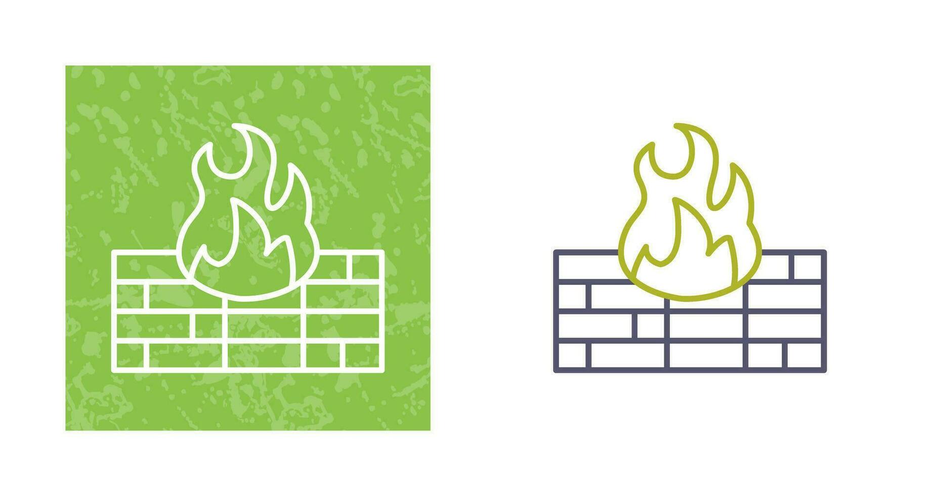 firewall vector pictogram