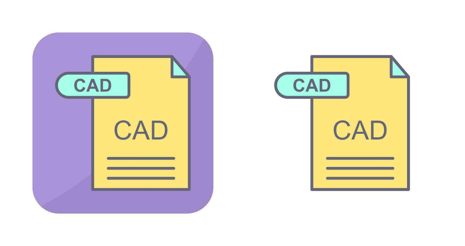 cad vector icoon