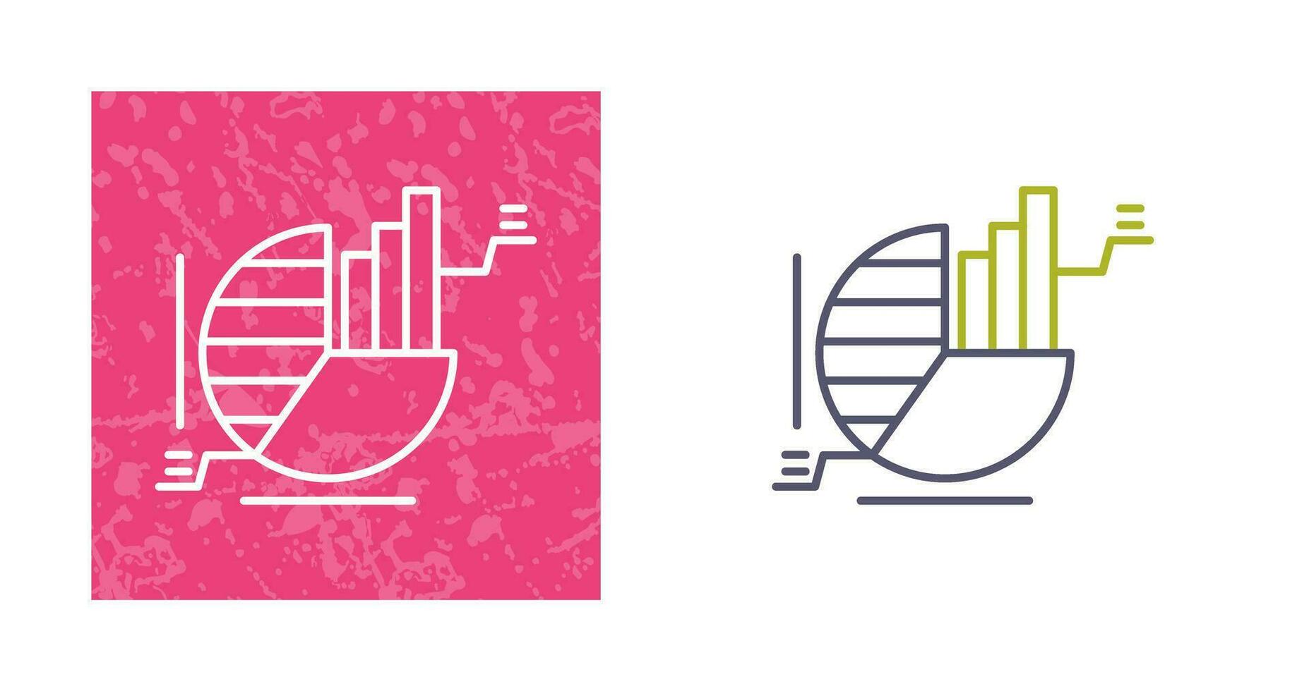 cirkeldiagram vector pictogram