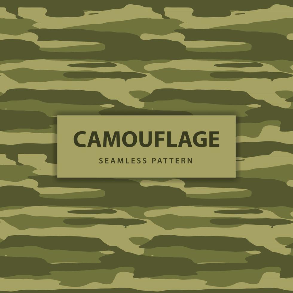 leger en leger camouflage naadloos patroon vector