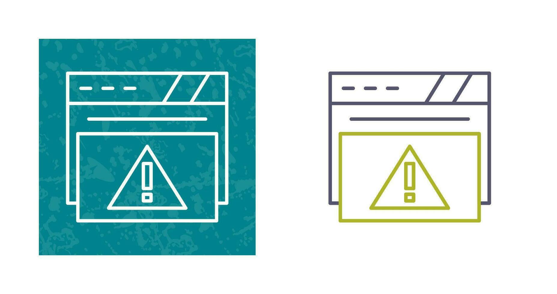 waarschuwing vector pictogram