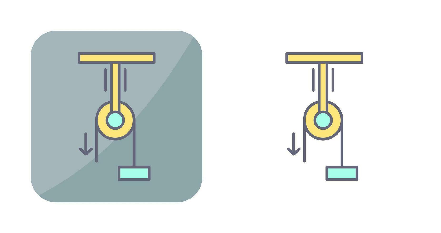 pully vector icoon