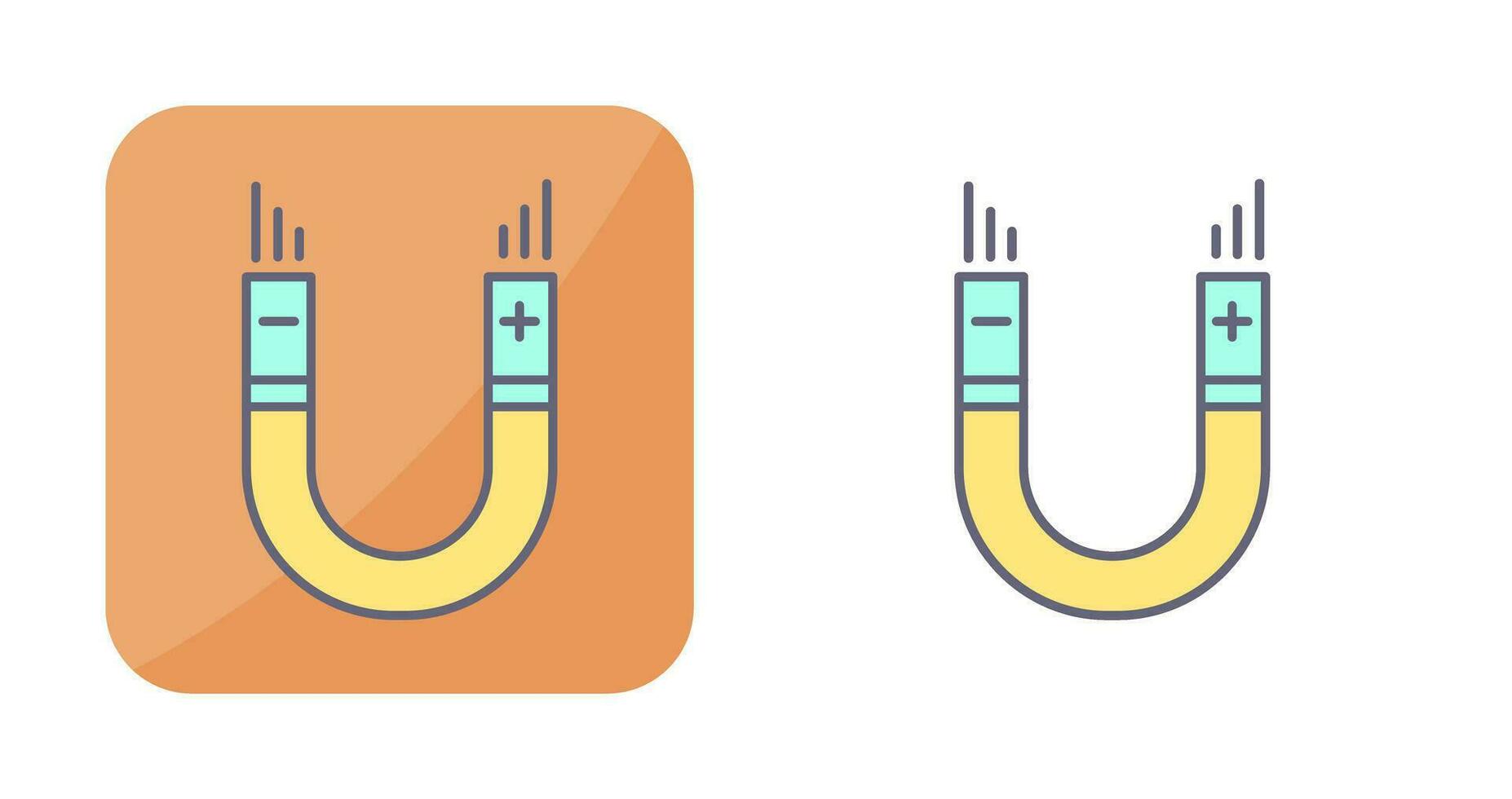 magneet vector pictogram