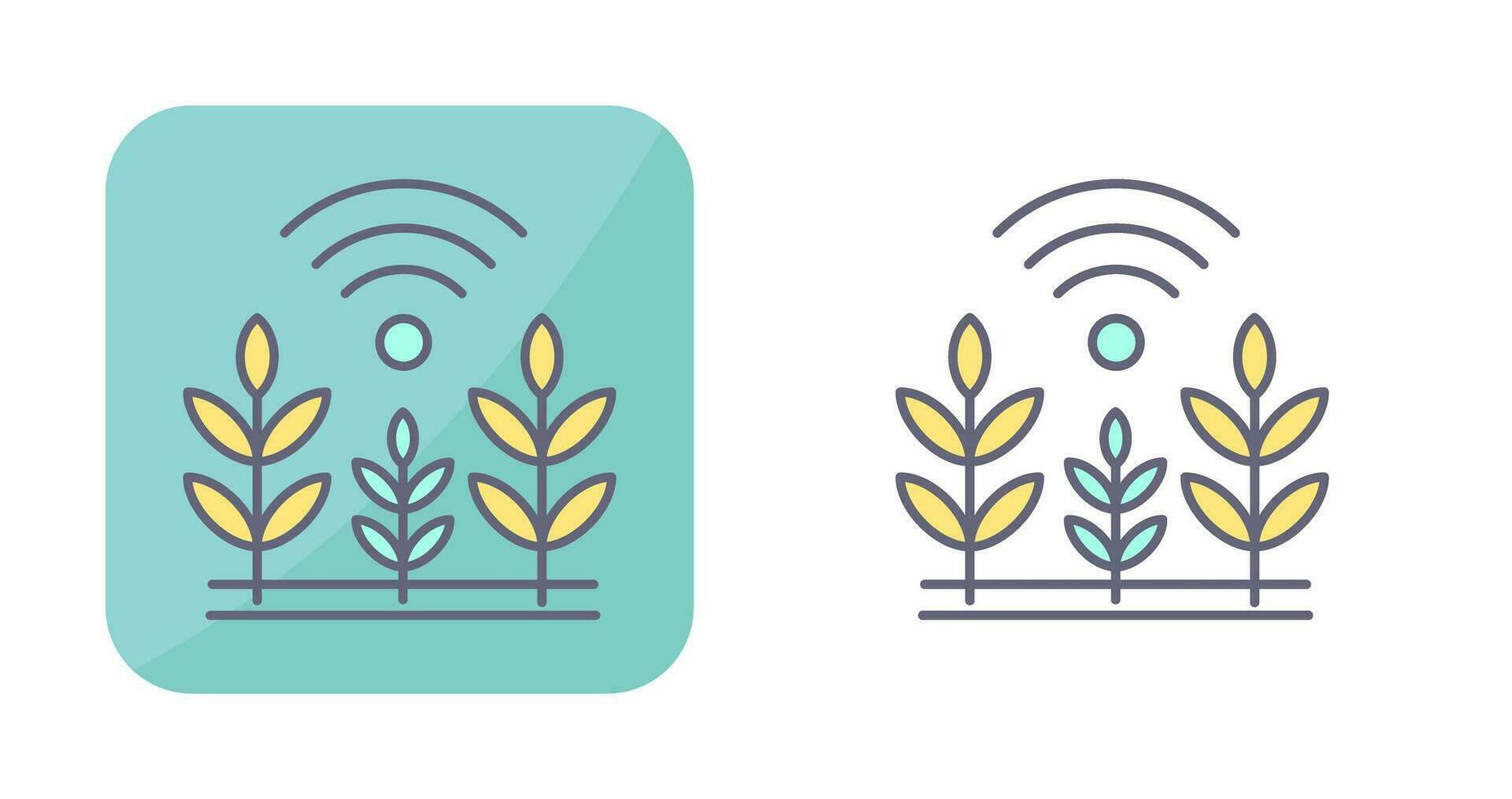 tarwe vector pictogram