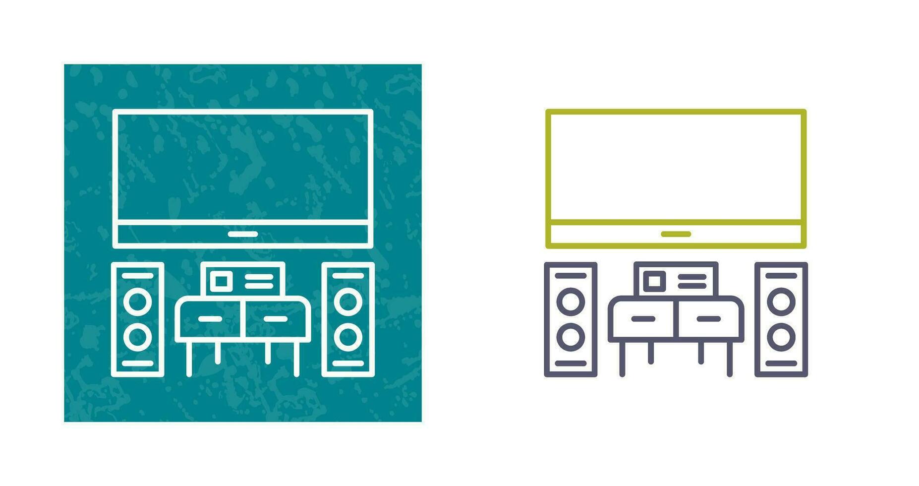 thuisbioscoop vector pictogram