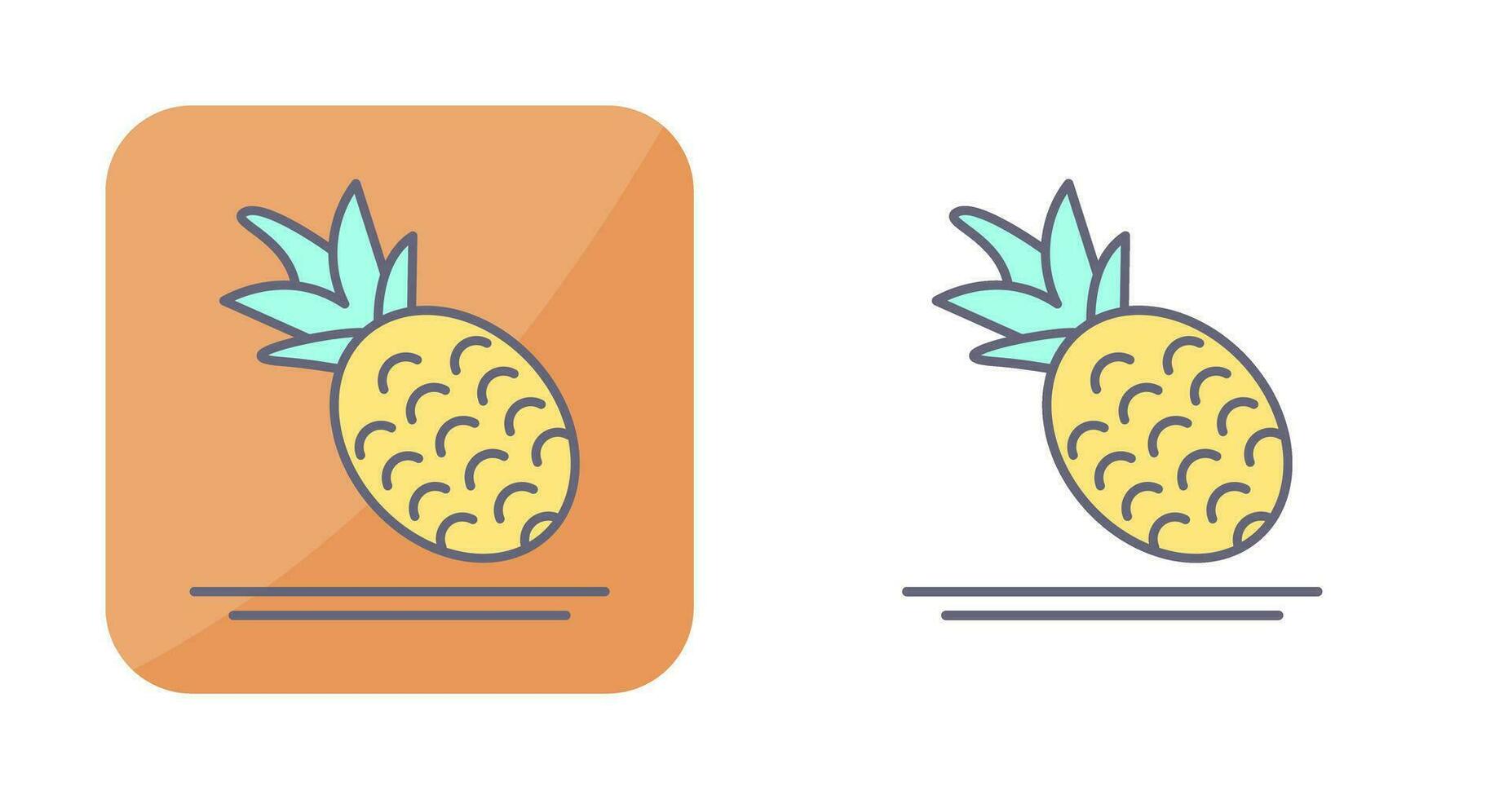 ananas vector icoon