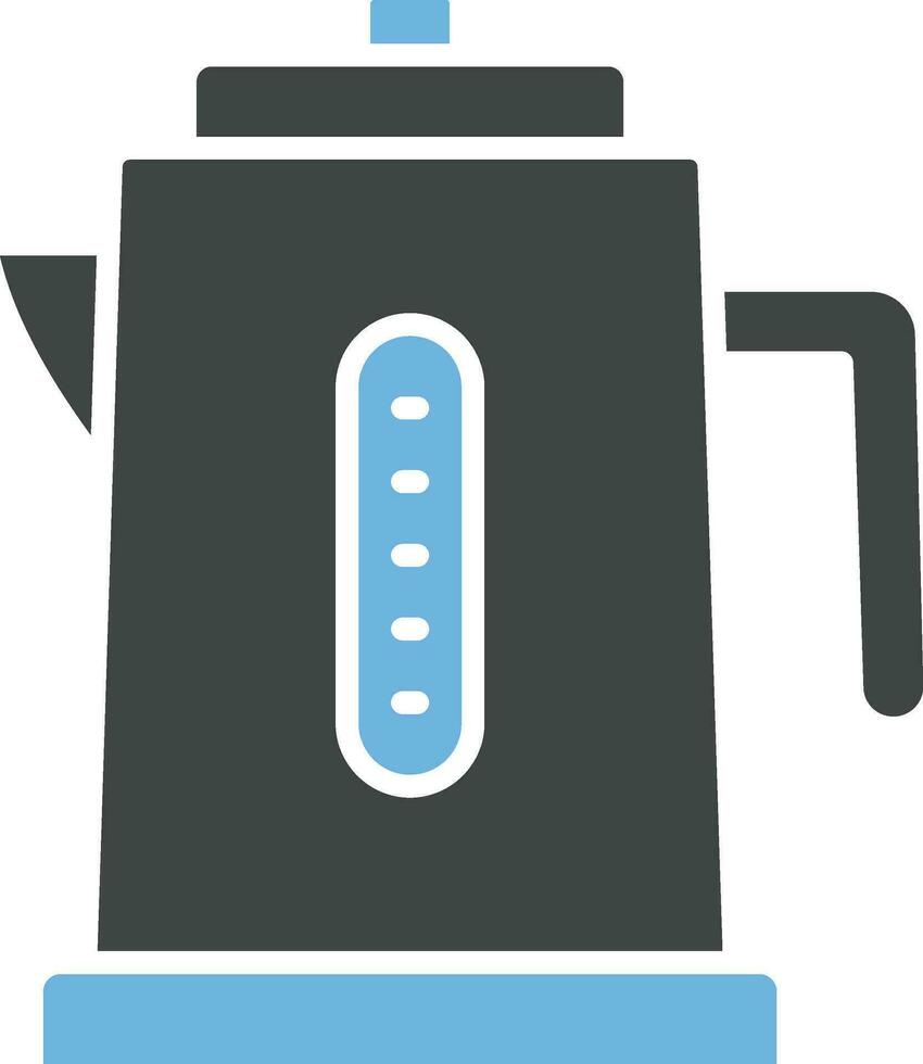 elektrisch waterkoker icoon afbeelding. vector