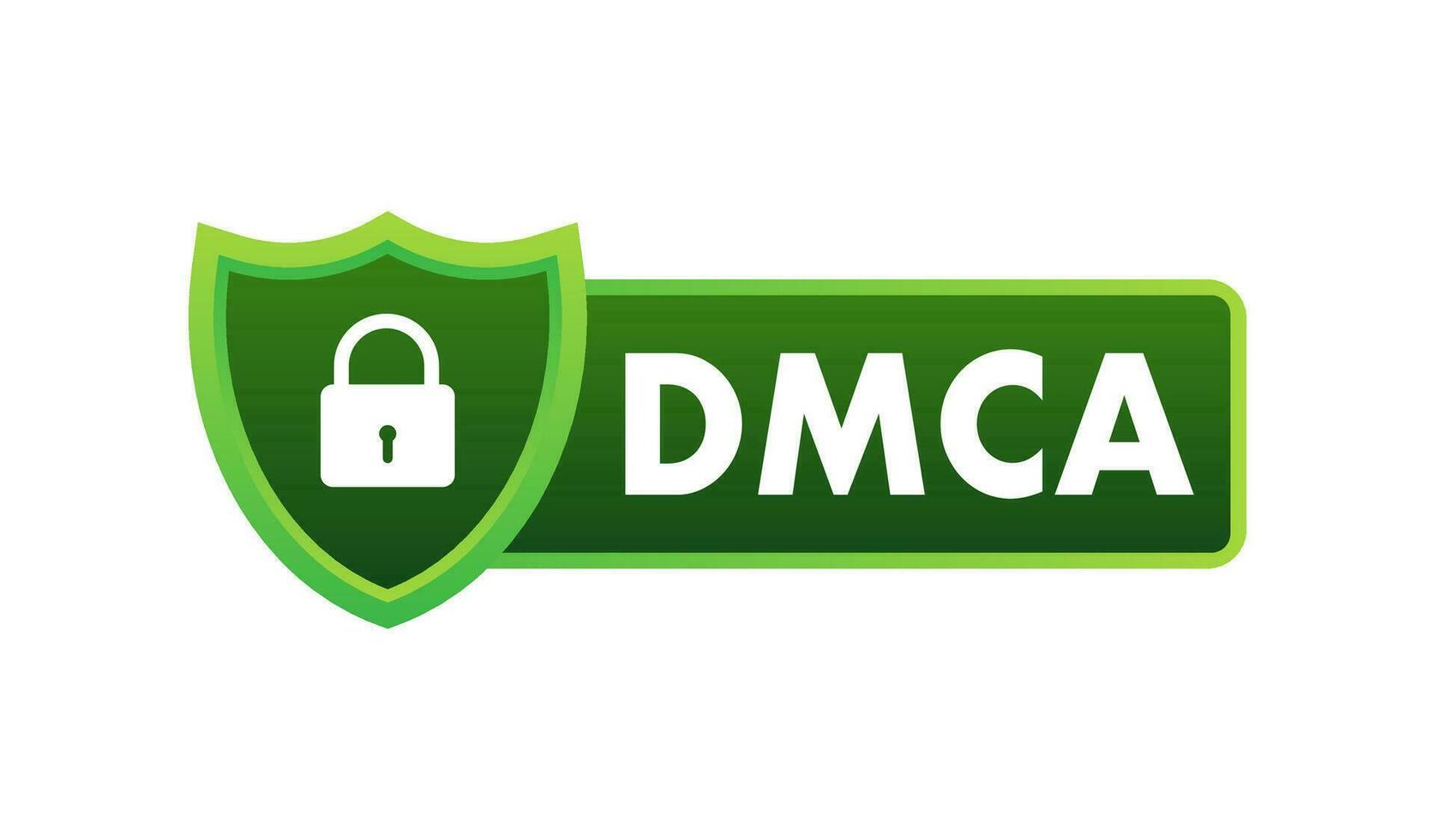 dmca digitaal millennium auteursrechten handelen. tekstschrijver en freelancer. intellectueel eigendom. vector voorraad illustratie