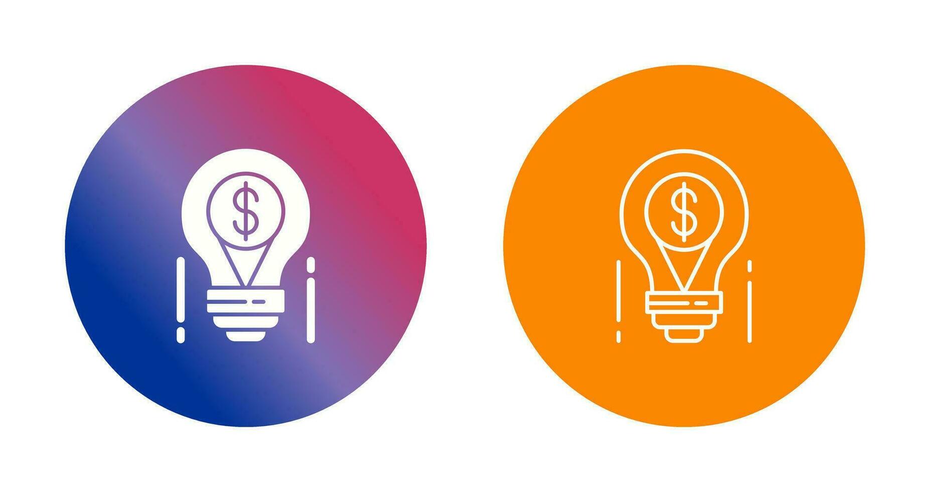 gloeilamp vector pictogram