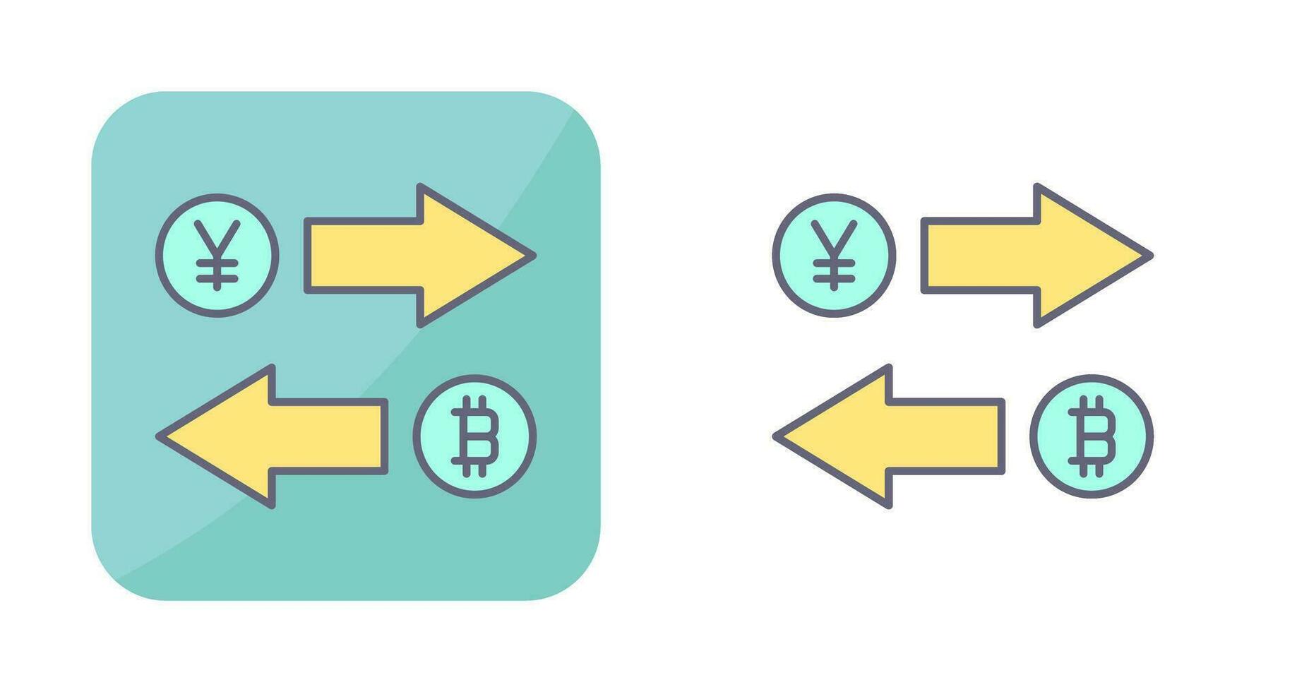 uitwisseling vector pictogram