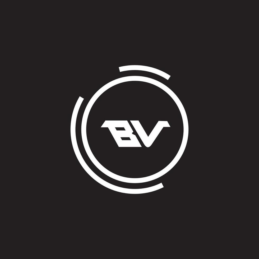 vb bv logo ontwerp vector sjabloon