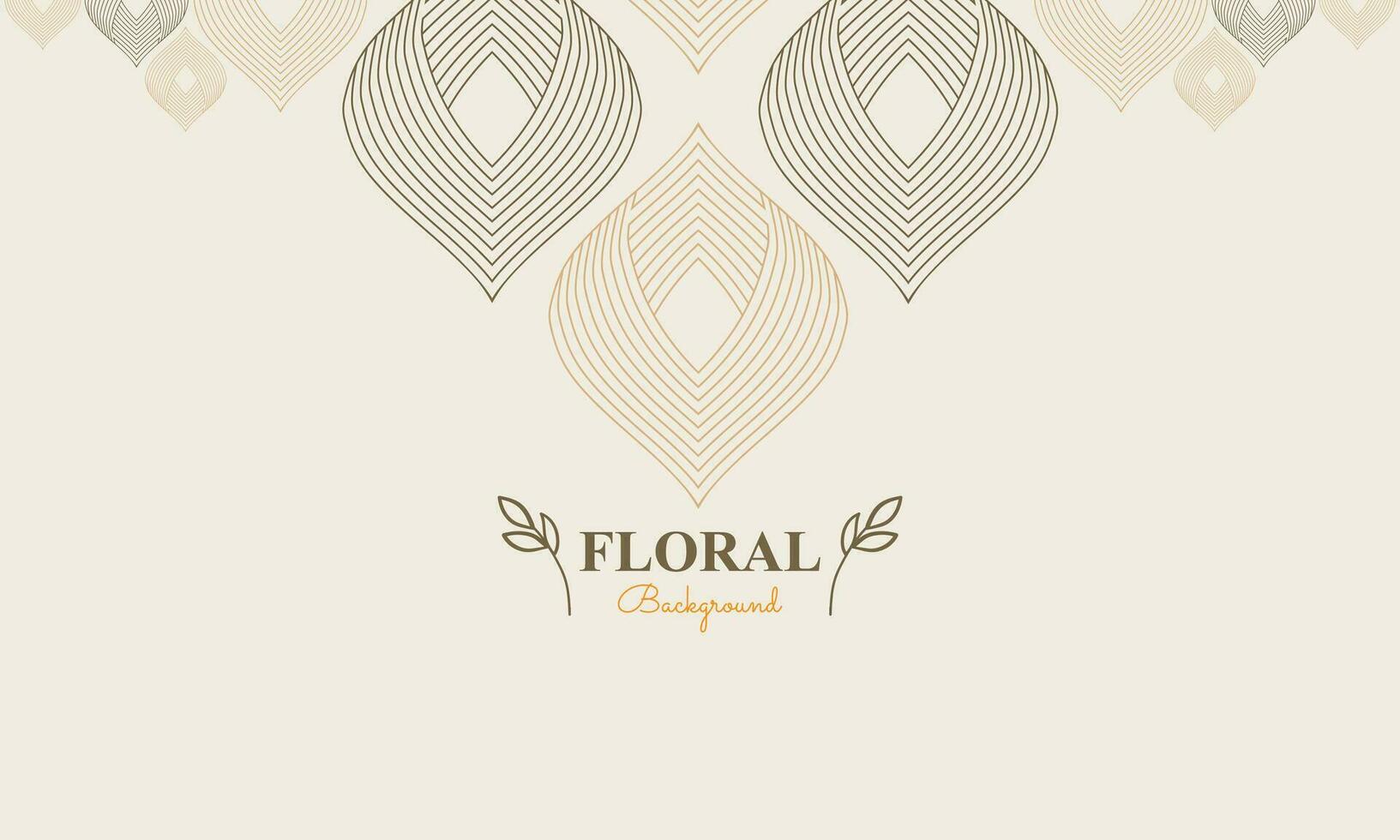 bloemen achtergrond met abstract natuurlijk vorm geven aan, blad en bloemen ornament in zacht pastel kleur stijl vector