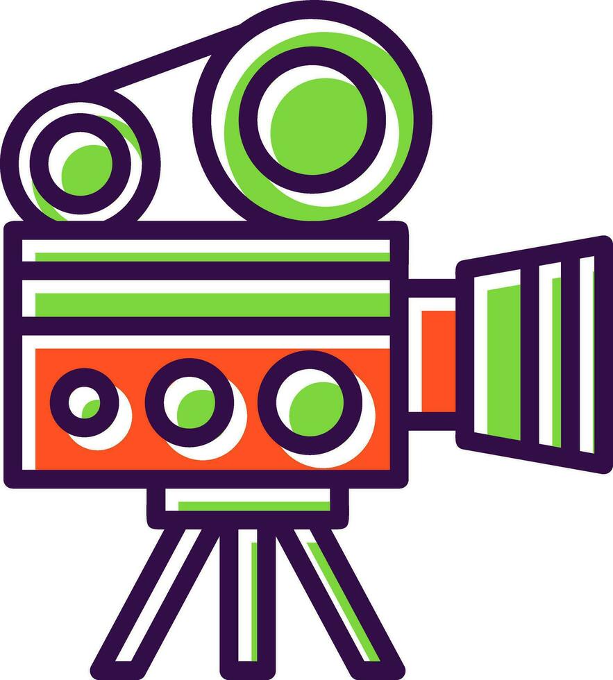 video camera vector icoon ontwerp