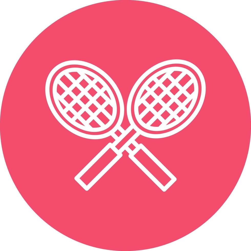 tennis racket vector icoon ontwerp