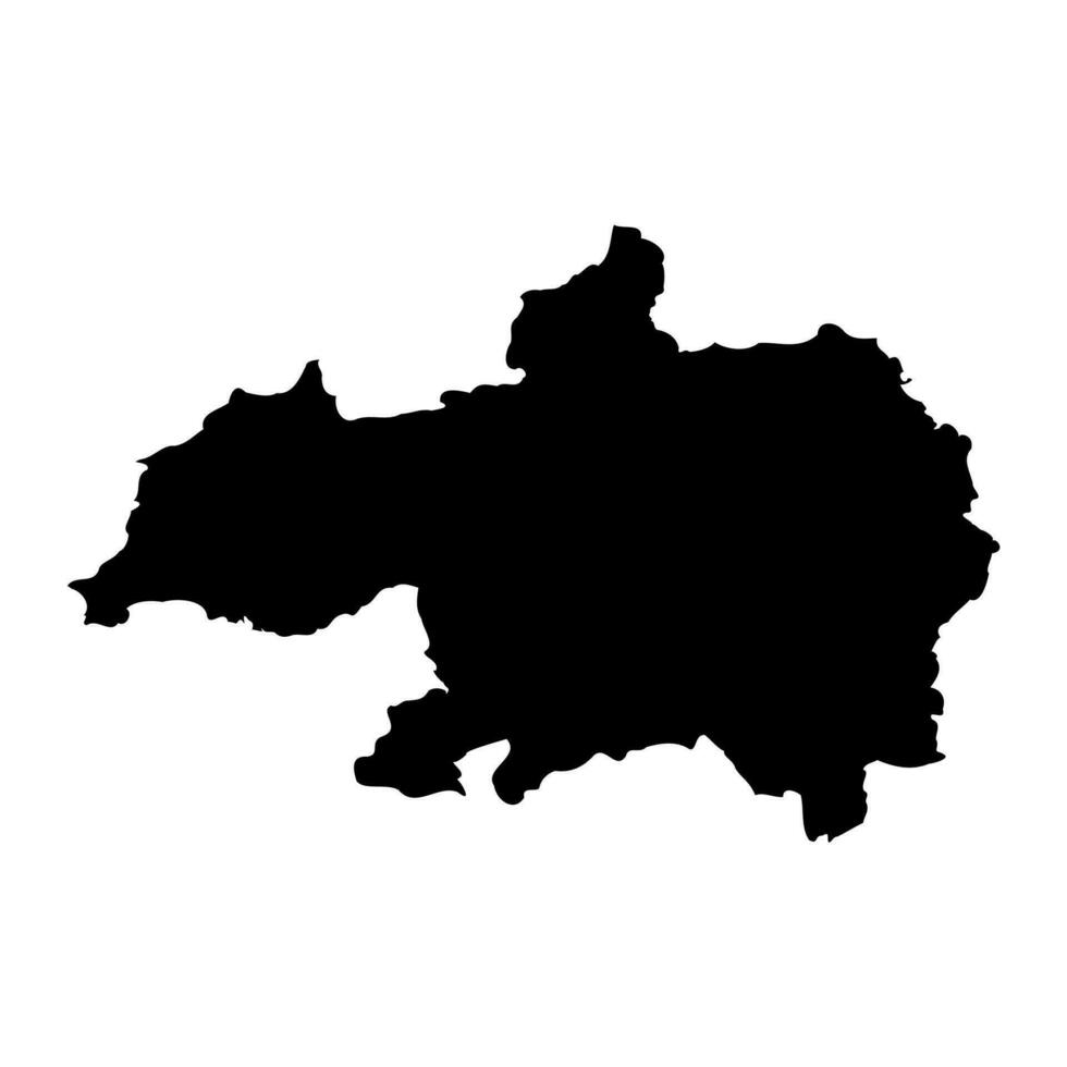 bordj bou arreridj provincie kaart, administratief divisie van Algerije. vector