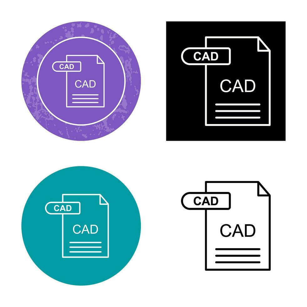 cad vector icoon