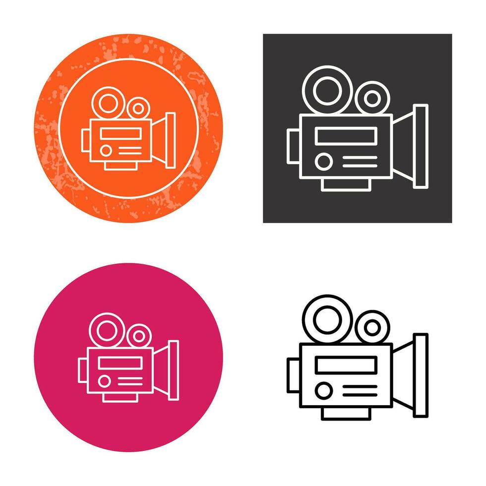 videocamera vector pictogram