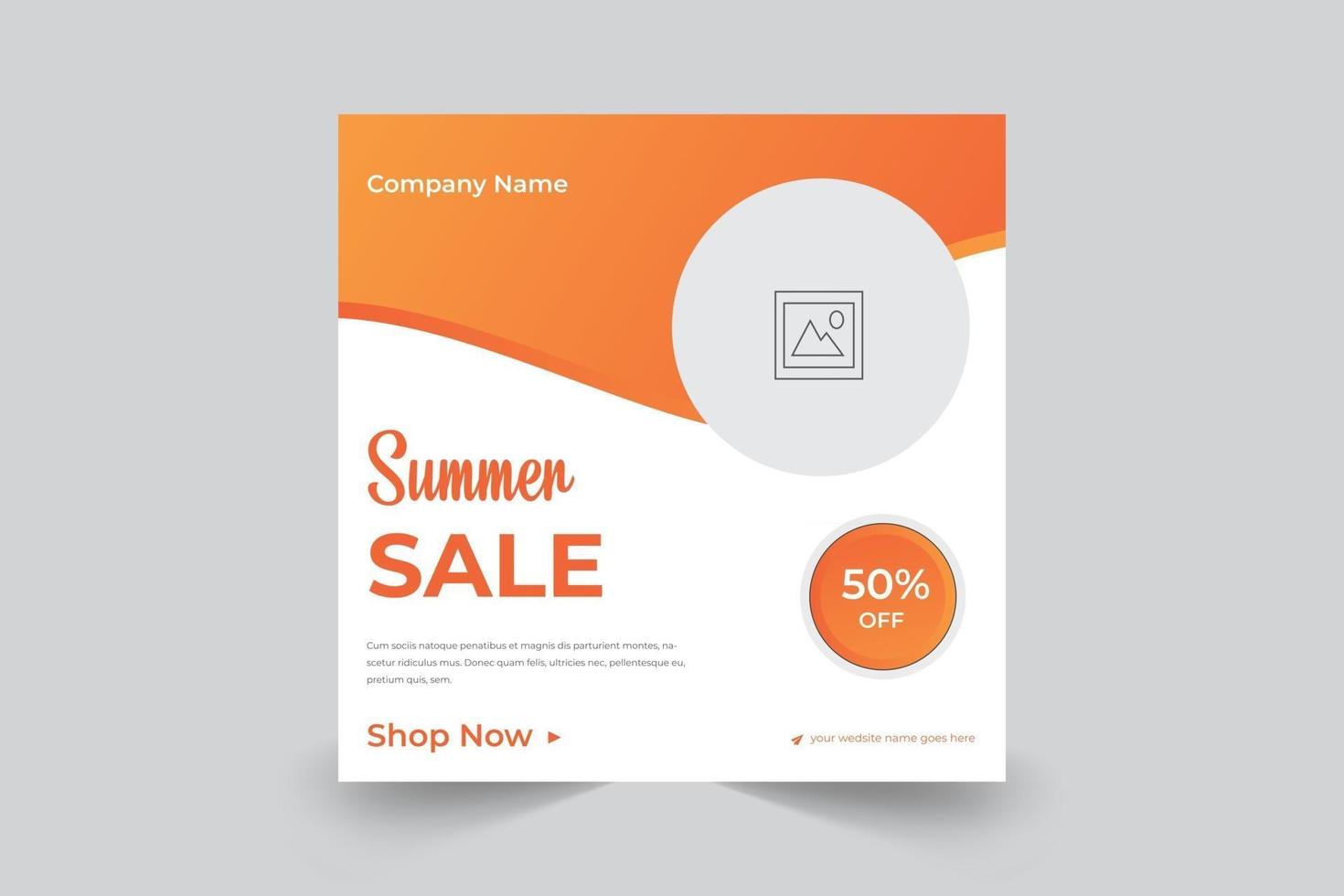 zomer uitverkoop. grote verkoopbanners, promotie vector