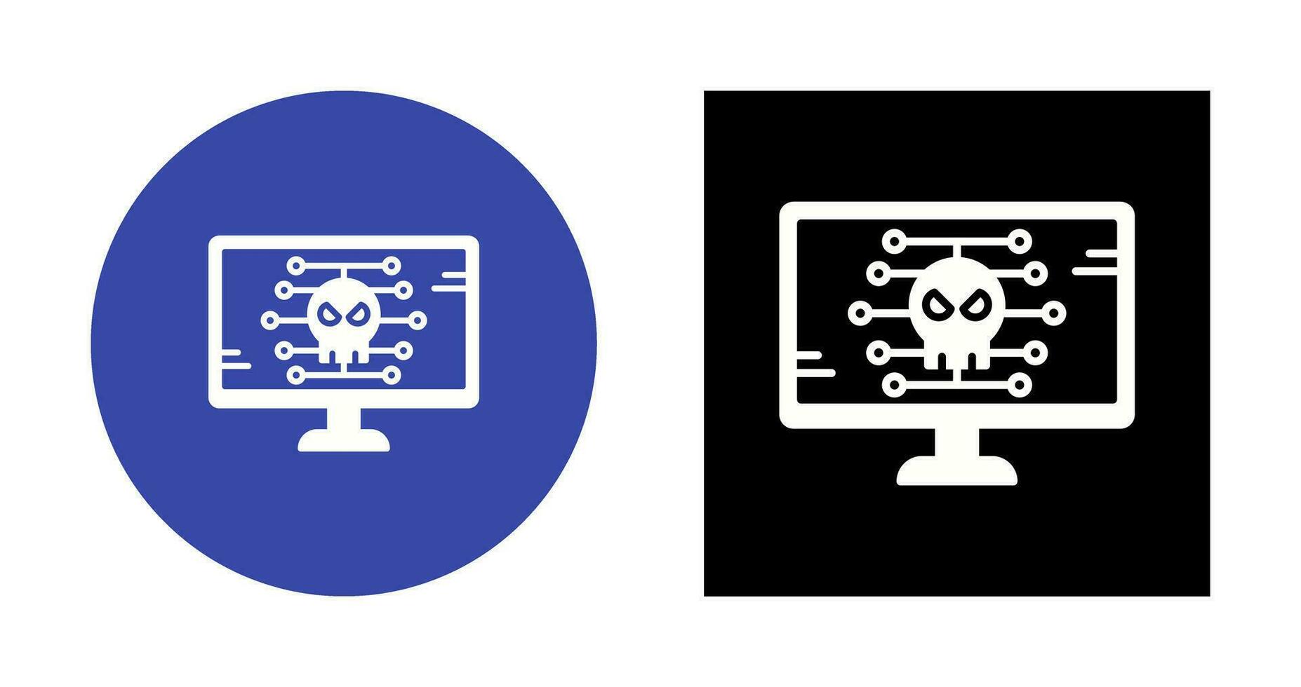 malware vector pictogram