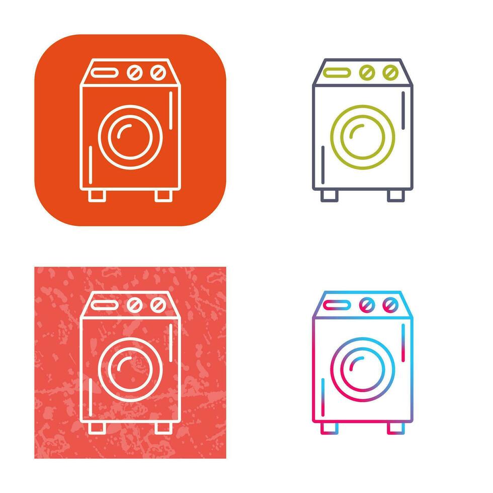 wasmachine vector pictogram