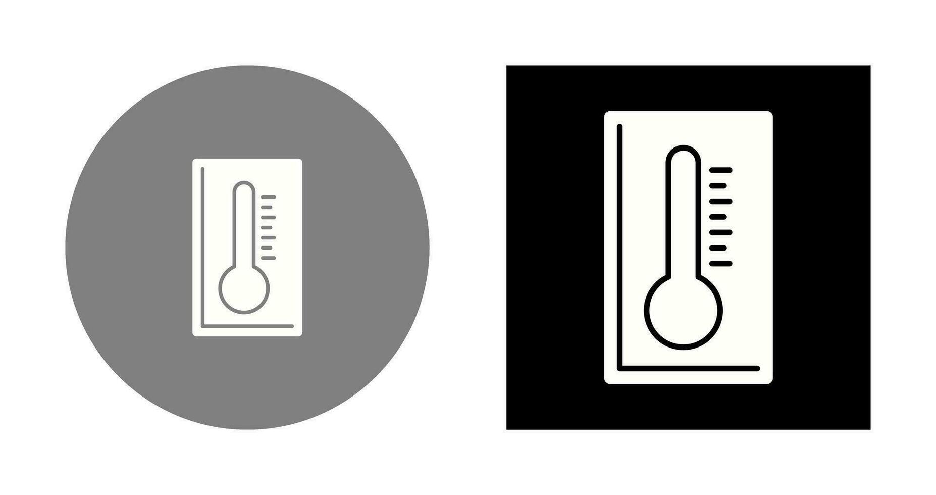 thermometer vector pictogram