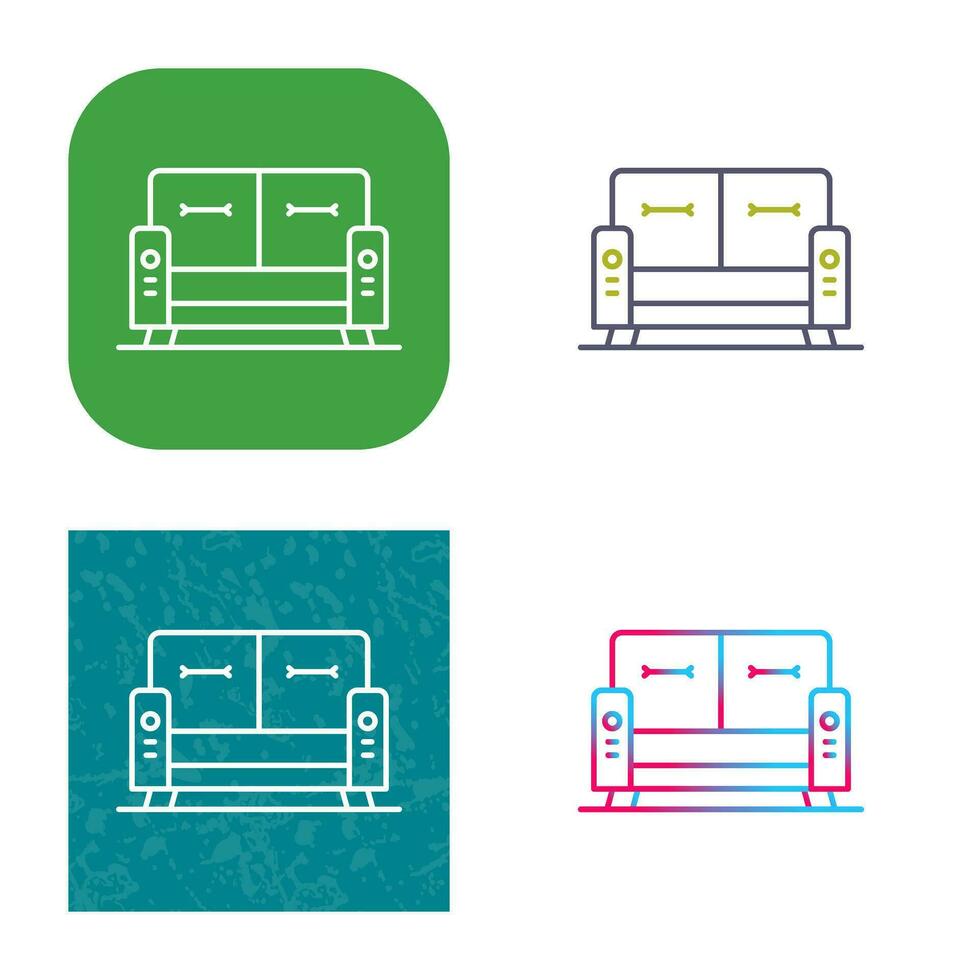 sofa vector icoon