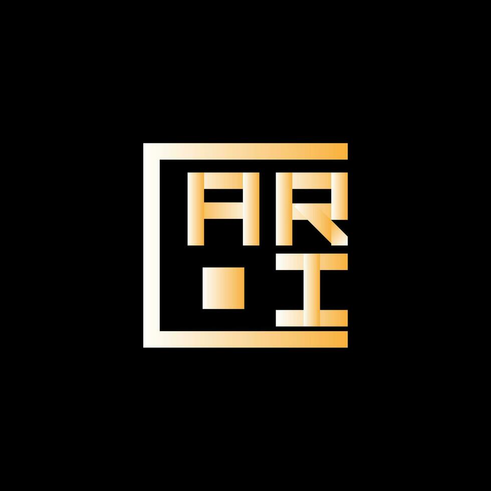 ari brief logo vector ontwerp, ari gemakkelijk en modern logo. ari luxueus alfabet ontwerp