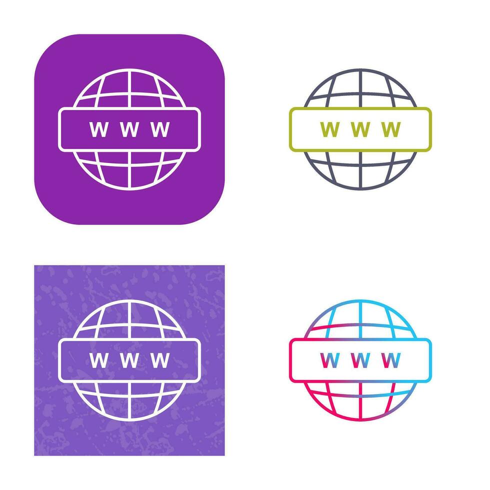 wereld breed web vector icoon