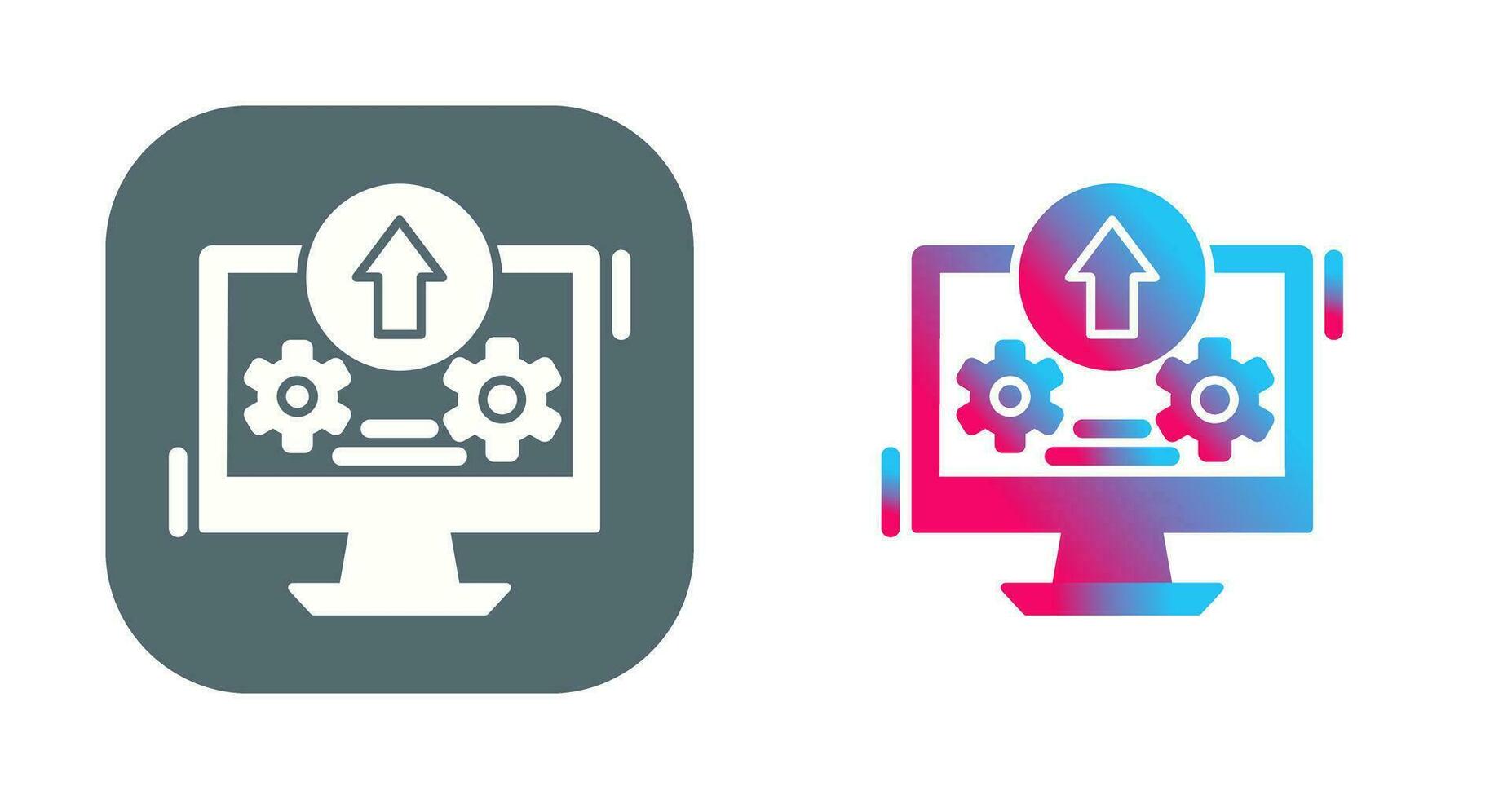 upload vector pictogram