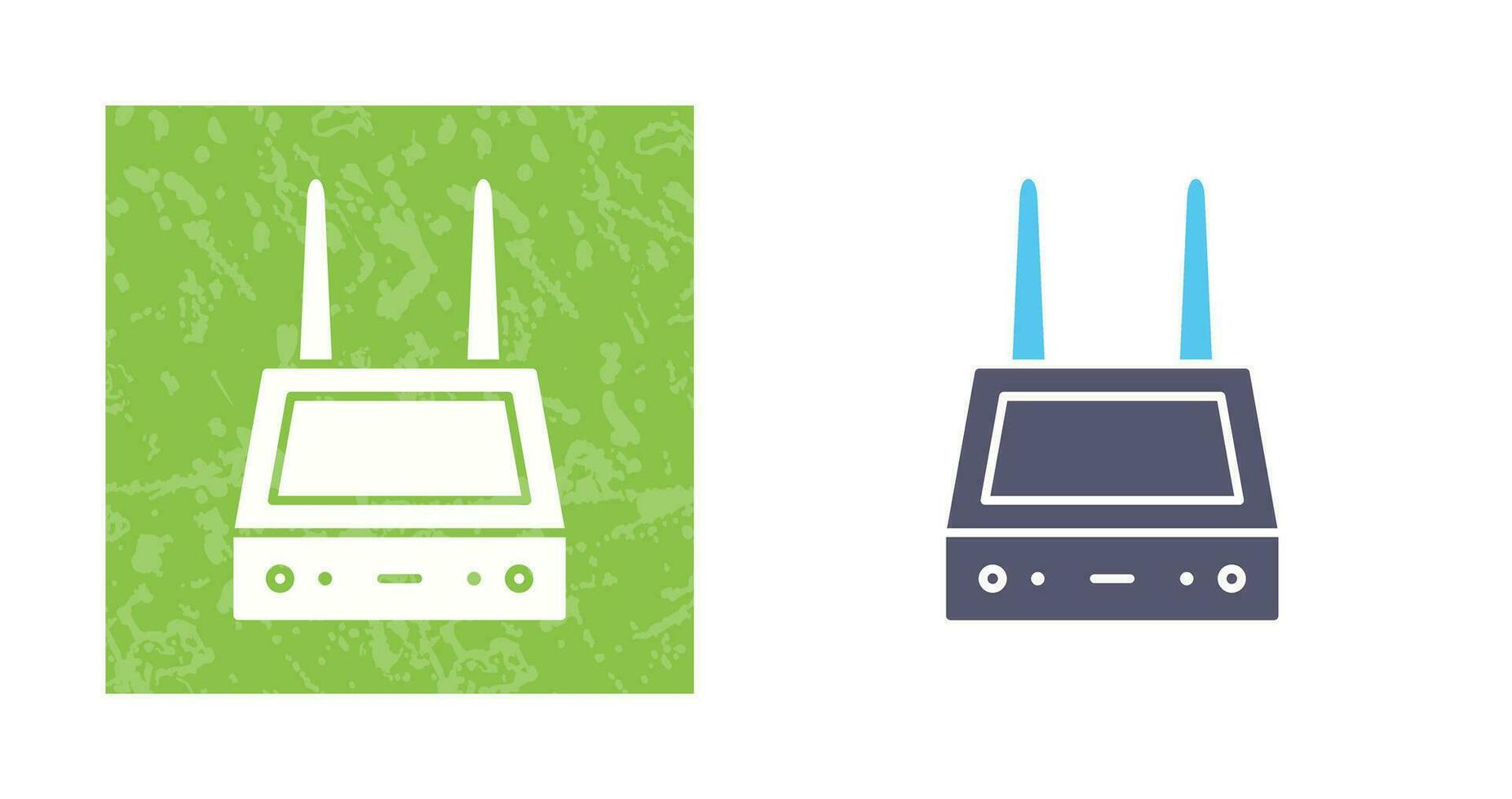 uniek router vector icoon