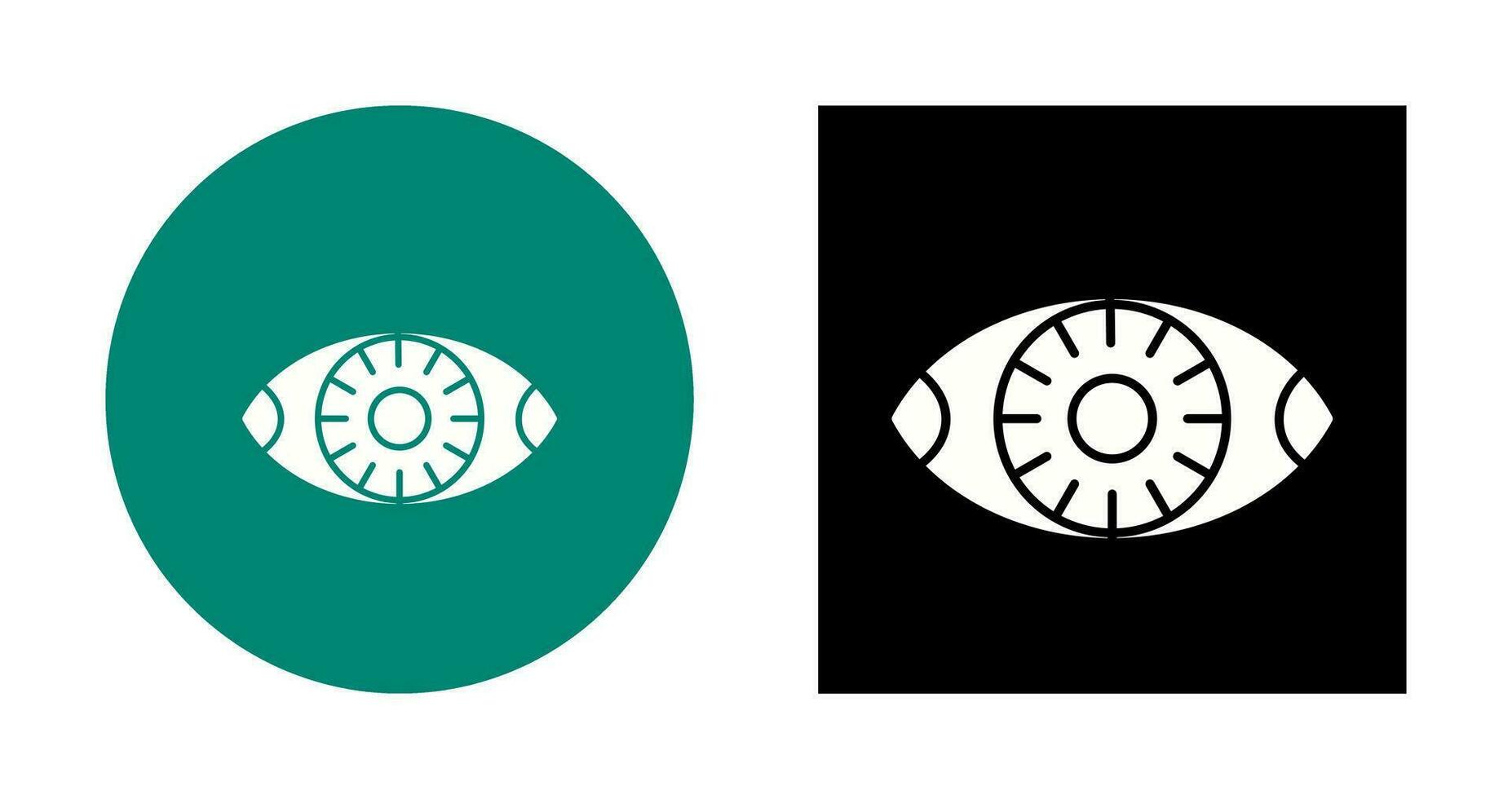 visie vector pictogram