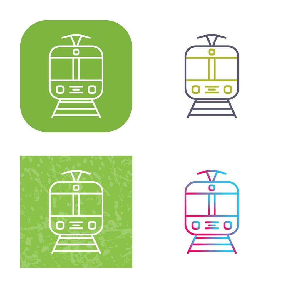 tram vector icoon