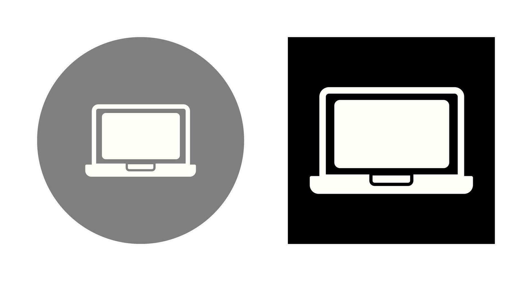 laptop vector pictogram